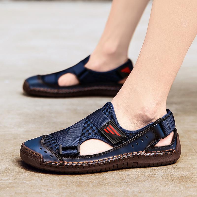 Men's Casual Beach Breathable Plus Size Sandals - Image 5