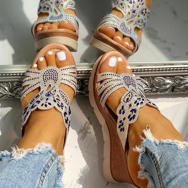 Women's Platform Wedge Casual Sandals - Image 3